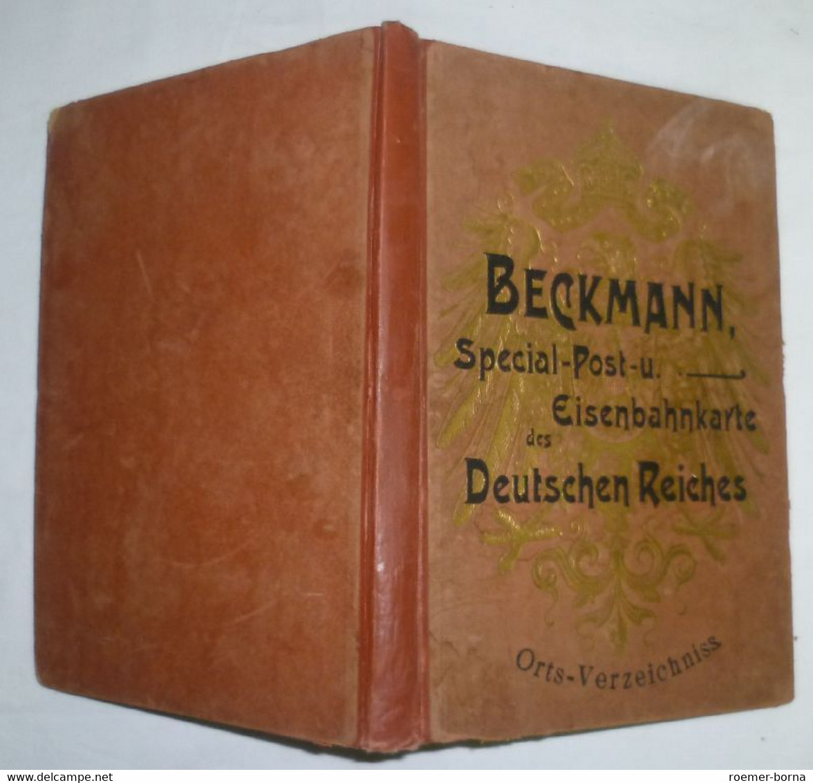 Special-Post- Und Eisenbahnkarte Des Deutschen Reiches Ortsverzeichnis (Orts-Verzeichnis) - Unclassified