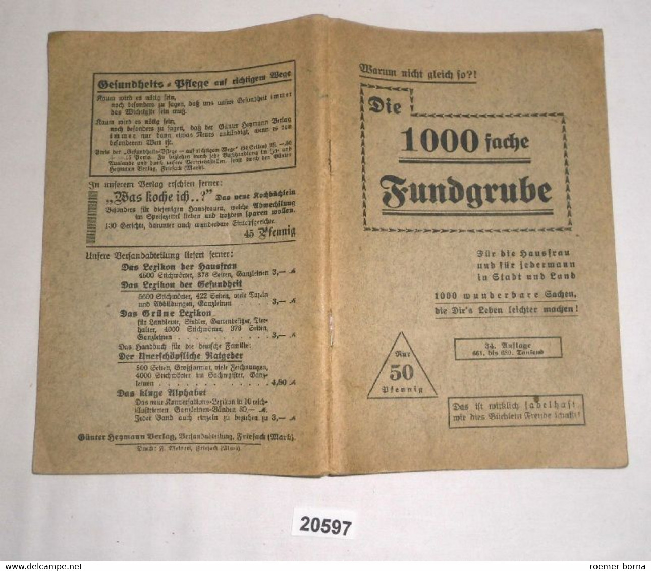 Die 1000fache Fundgrube - Unclassified