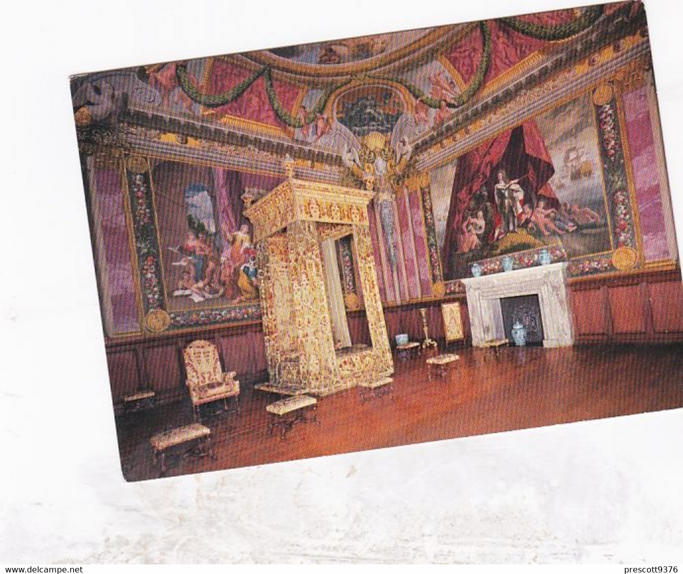 Hampton Court Palace, Queens Drawing Room - Unused Postcard - Middlesex - Middlesex