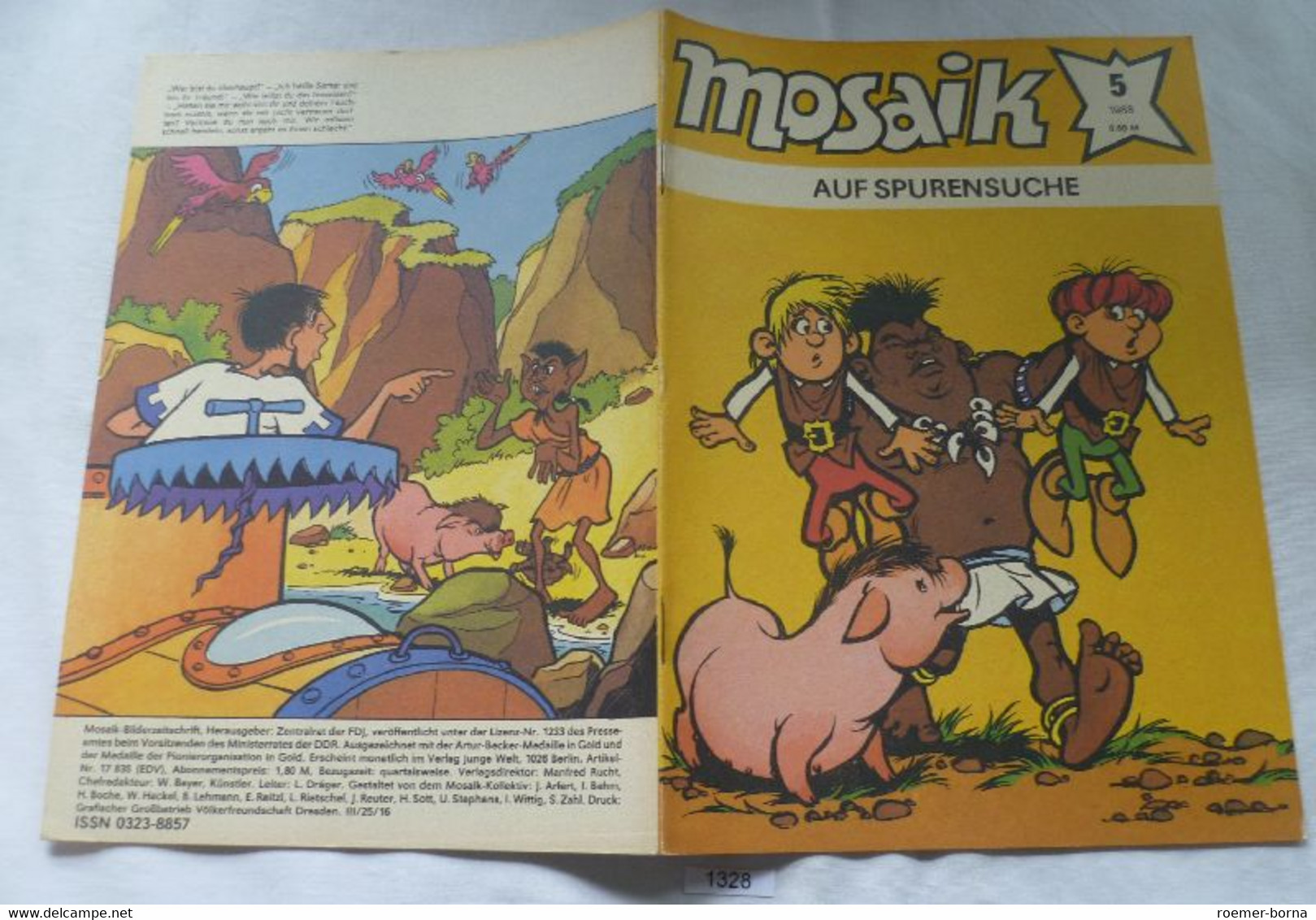 Mosaik Abrafaxe Nummer 5 Von 1988 - Abrafaxe