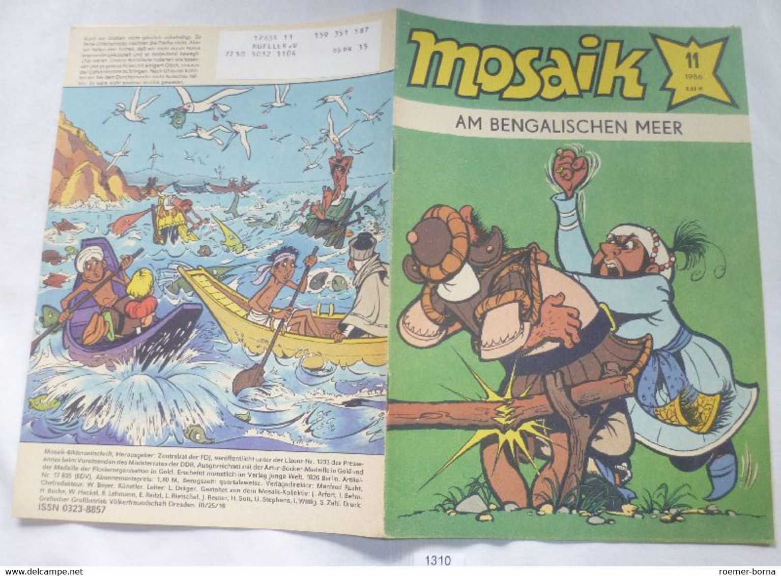 Mosaik Abrafaxe Nummer 11 Von 1986 - Abrafaxe