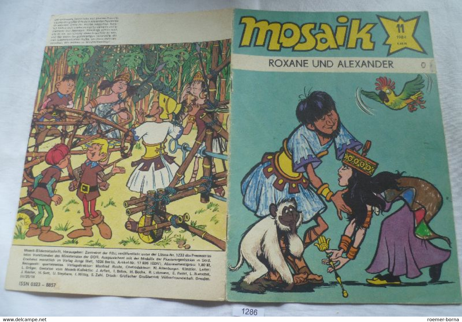 Mosaik Abrafaxe Nummer 11 Von 1984 - Abrafaxe