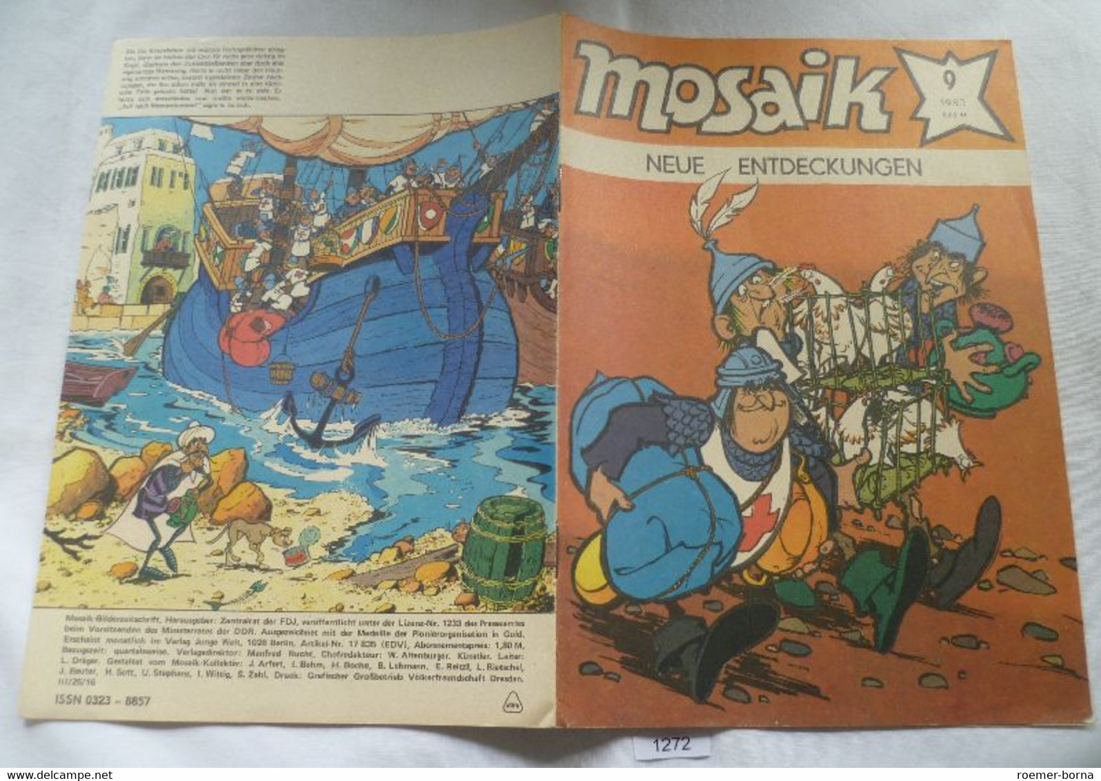 Mosaik Abrafaxe Nummer 9 Von 1983 - Abrafaxe