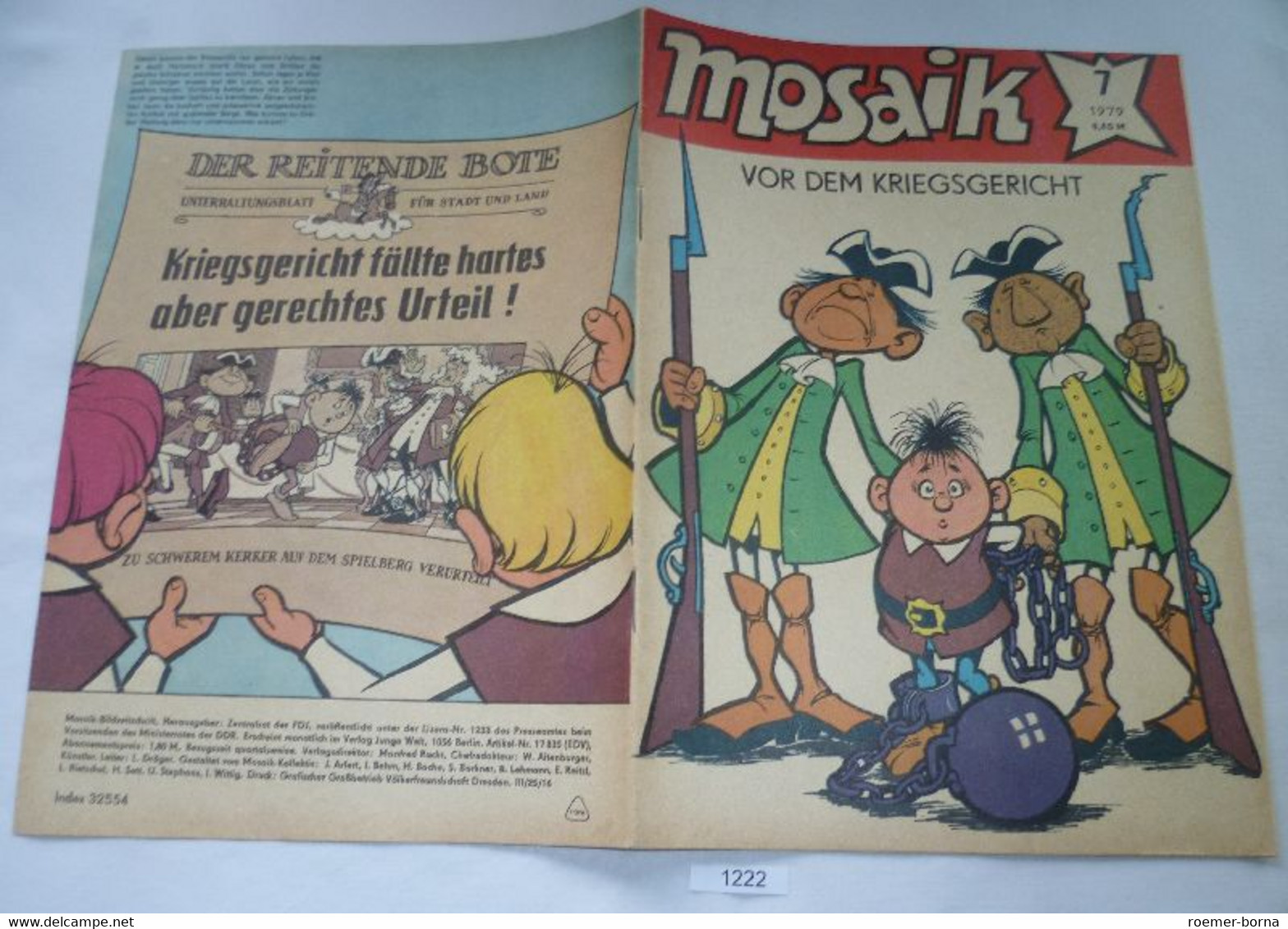 Mosaik Abrafaxe Nummer 7 Von 1979 - Abrafaxe