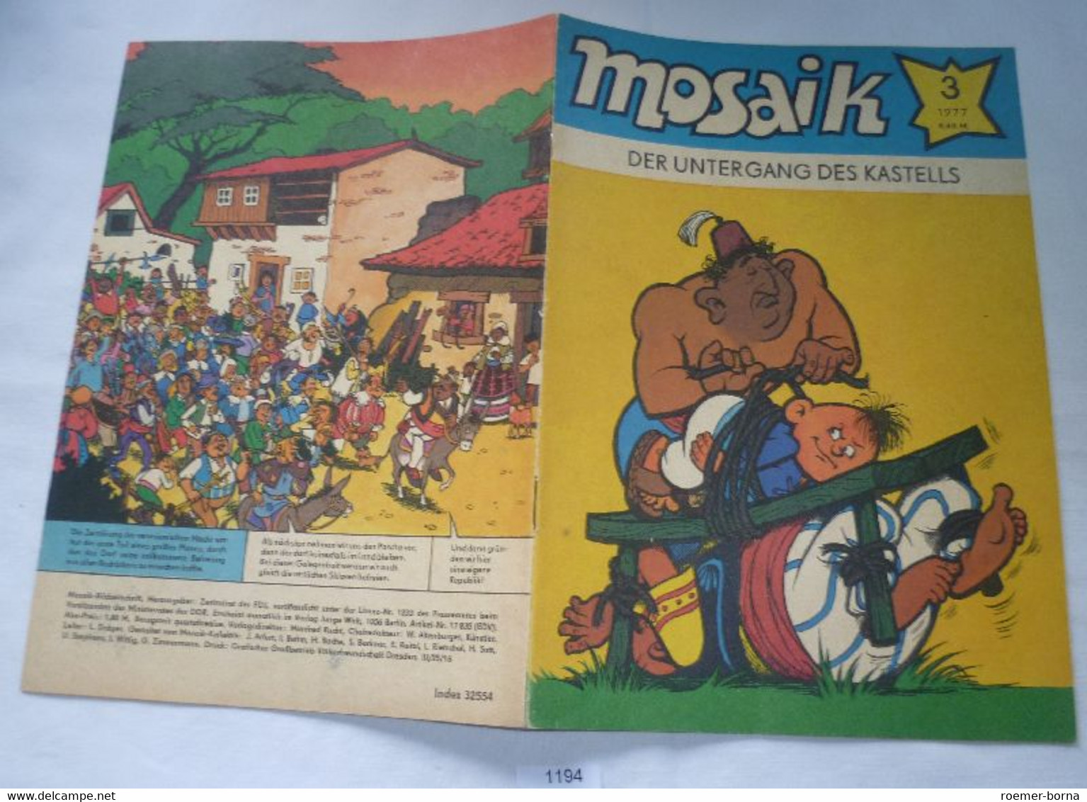 Mosaik Abrafaxe Nummer 3 Von 1977 - Abrafaxe