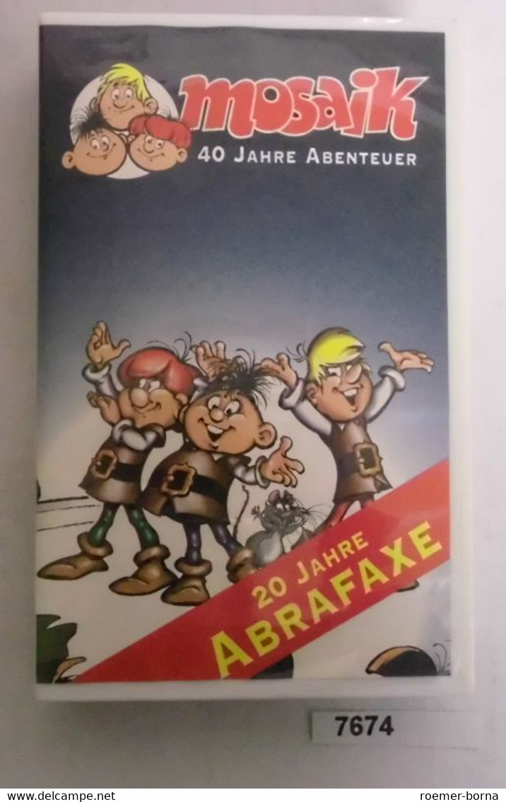 Video-Kassette: MOSAIK 40 Jahre Abenteuer - 20 Jahre Abrafaxe (VHS) - Abrafaxe