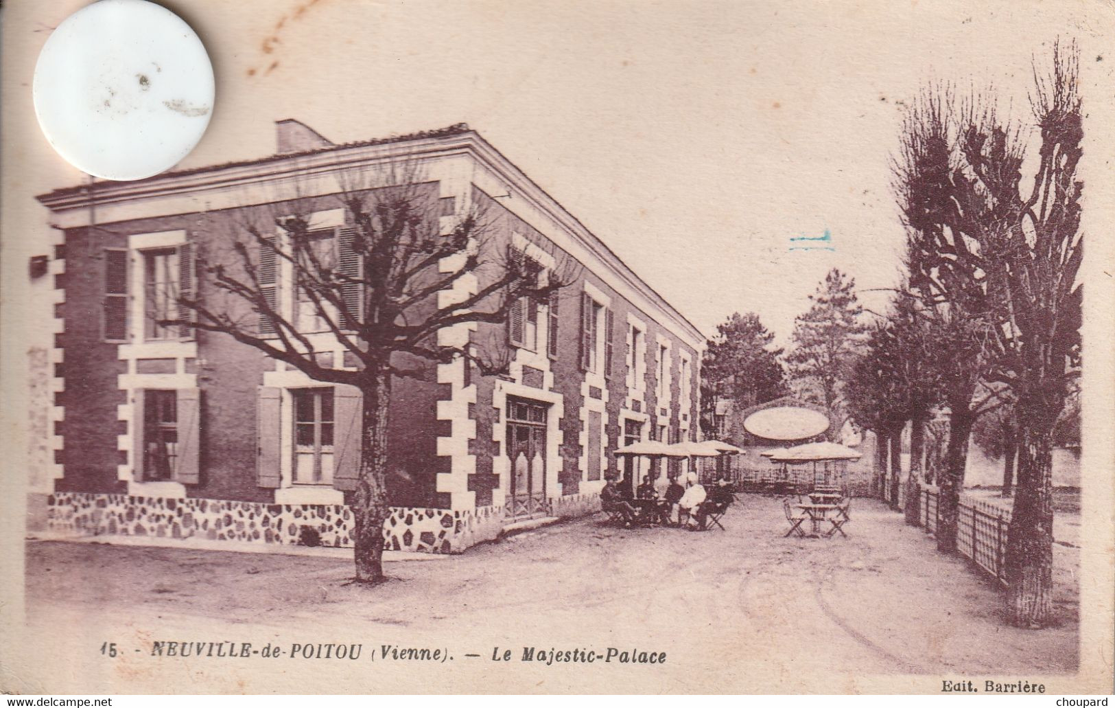 86 - Carte Postale Ancienne De  NEUVILLE DU POITOU     Majestic Palace - Neuville En Poitou