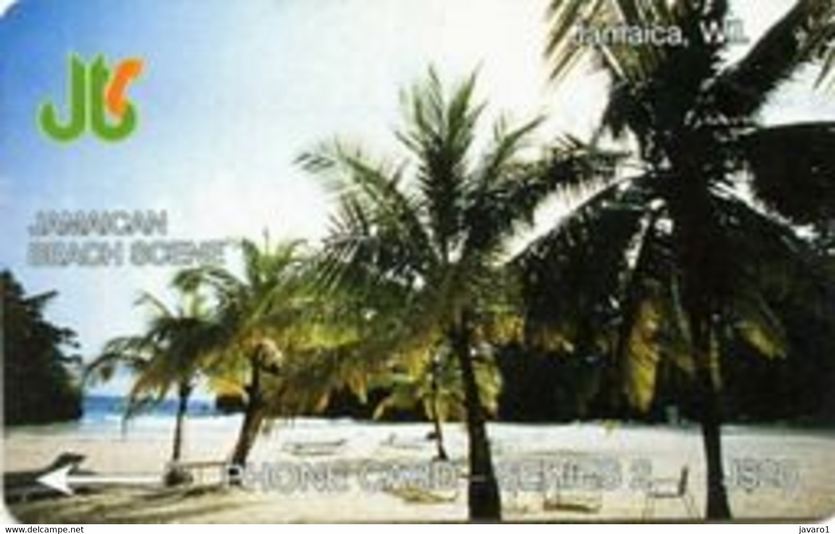 JAMAICA : 005D J$ 20 BEACH SCENE(SER.2) USED - Jamaïque