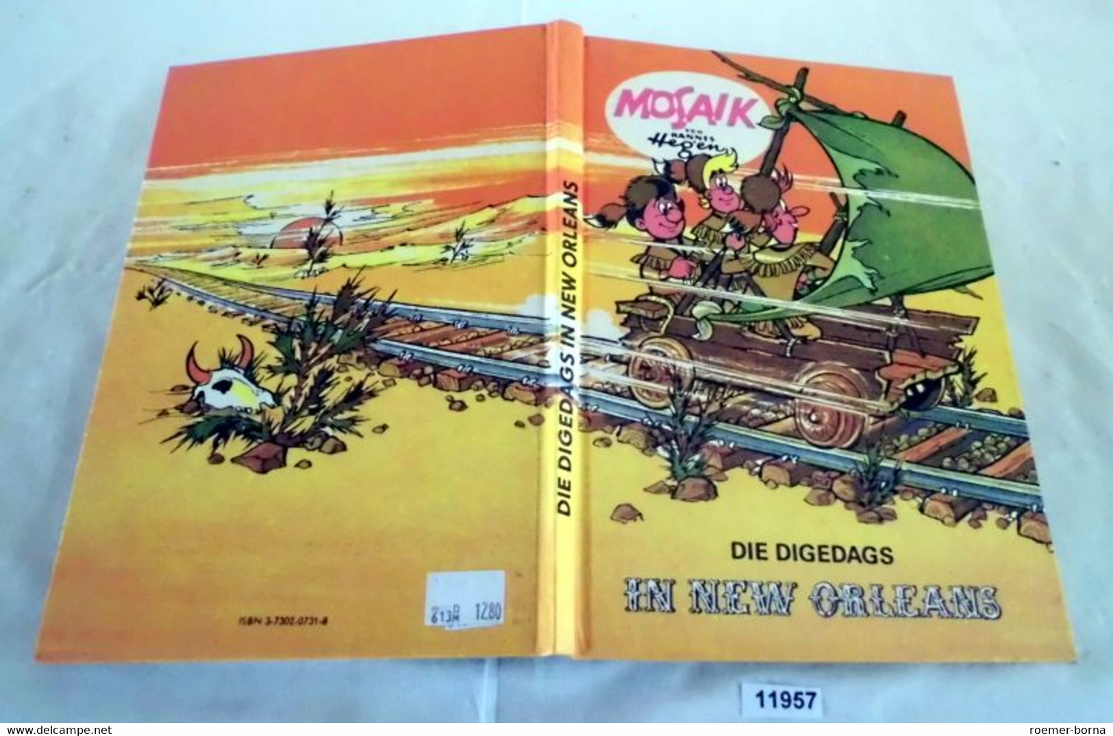 Die Digedags In New Orleans  (Mosaik Sammelband 5 - Alte Ausgabe Der Amerika-Serie) - Digedags