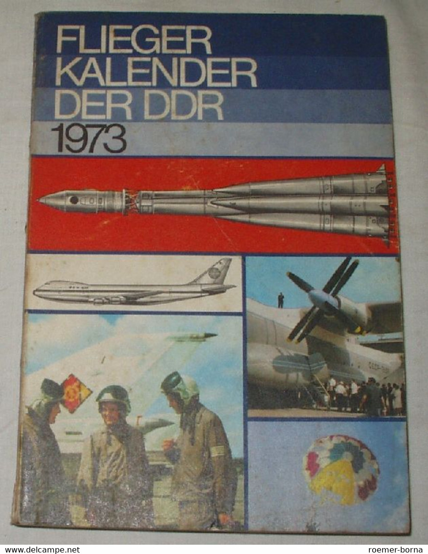 Fliegerkalender Der DDR 1973 - Kalender