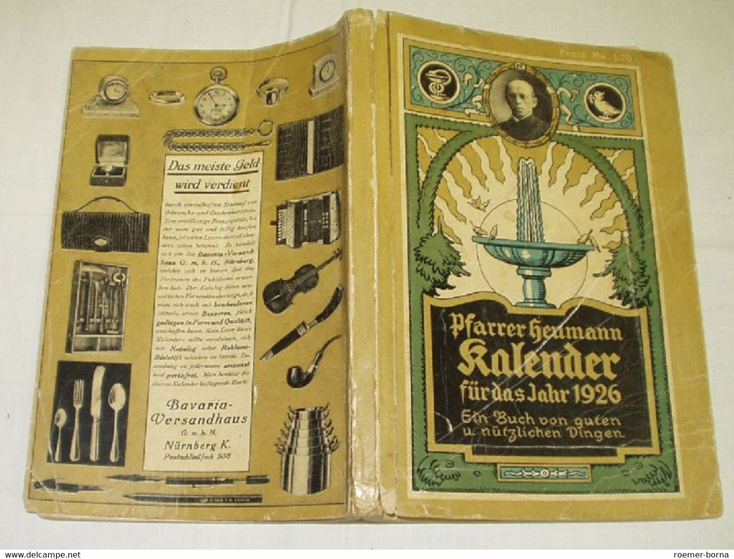Pfarrer Heumann Kalender Für Das Jahr 1926 / Ein Buch Von Guten Und Nützlichen Dingen - Calendars