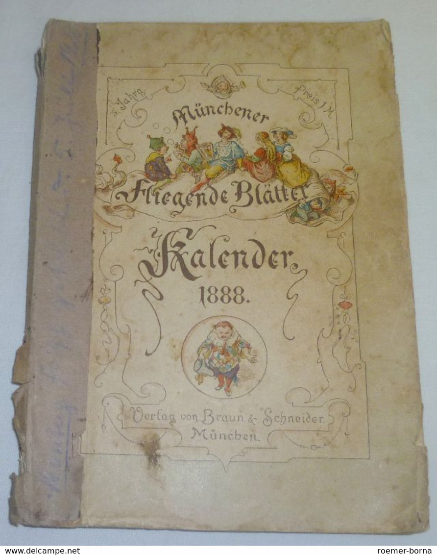 Münchener Fliegende Blätter - Kalender Für 1888, V. Jahrgang - Calendriers