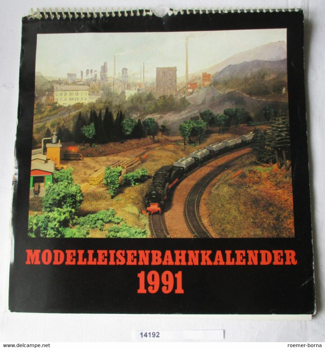 Modelleisenbahnkalender 1991 - Calendars