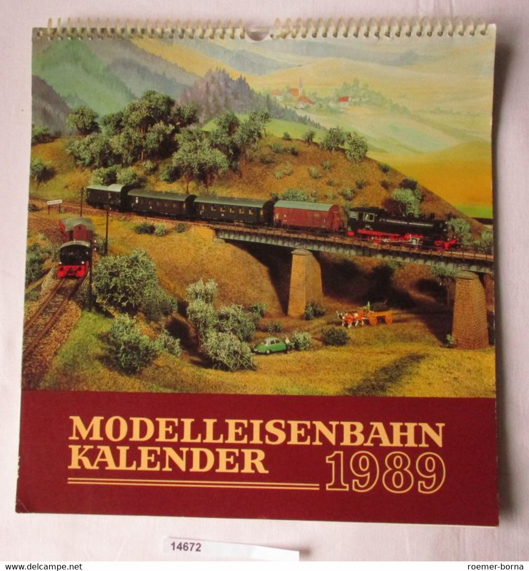 Modelleisenbahnkalender 1989 - Kalender