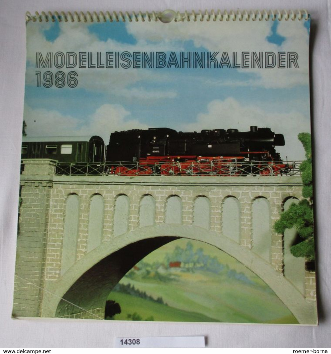 Modelleisenbahnkalender 1986 - Calendars