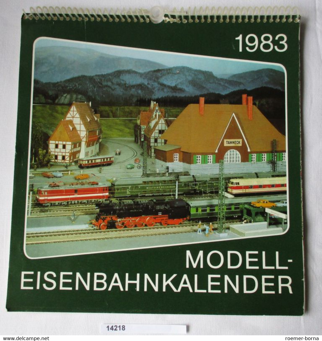Modelleisenbahnkalender 1983 - Kalender