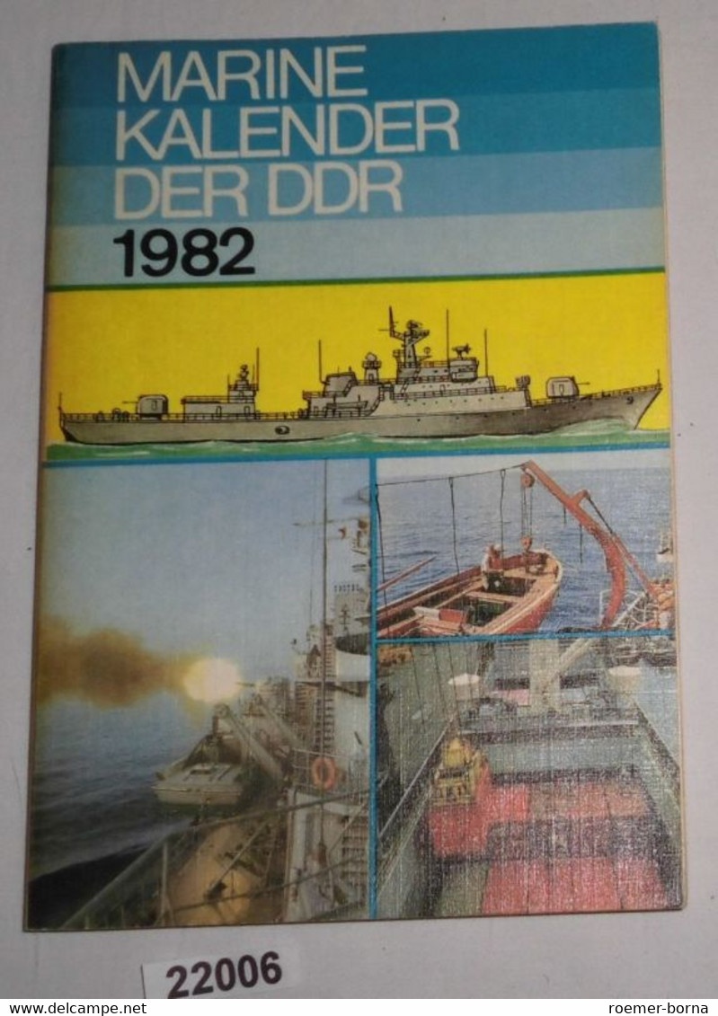 Marinekalender Marine Kalender Der DDR 1982 - Calendriers