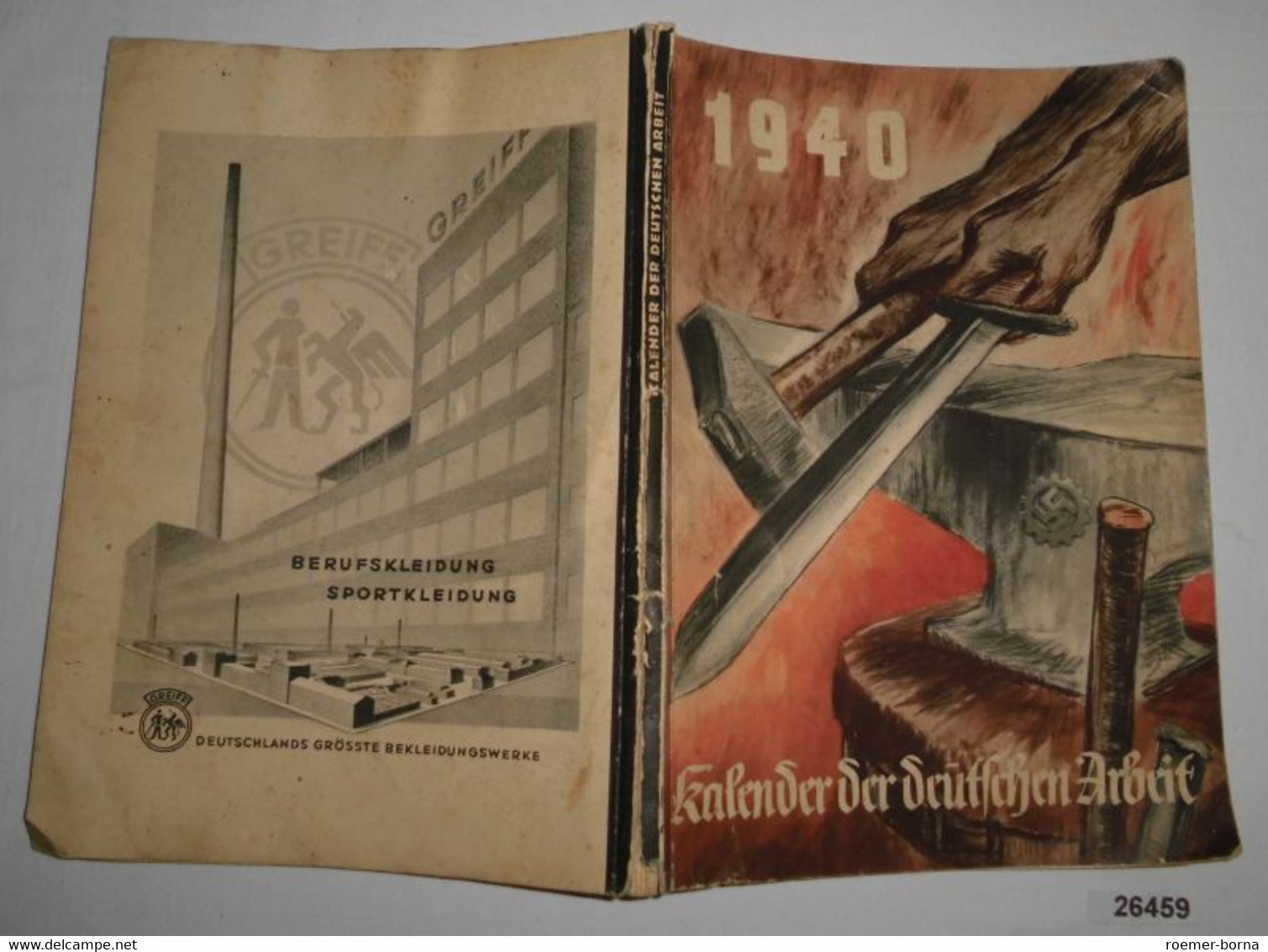 Kalender Der Deutschen Arbeit 1940 - Calendriers