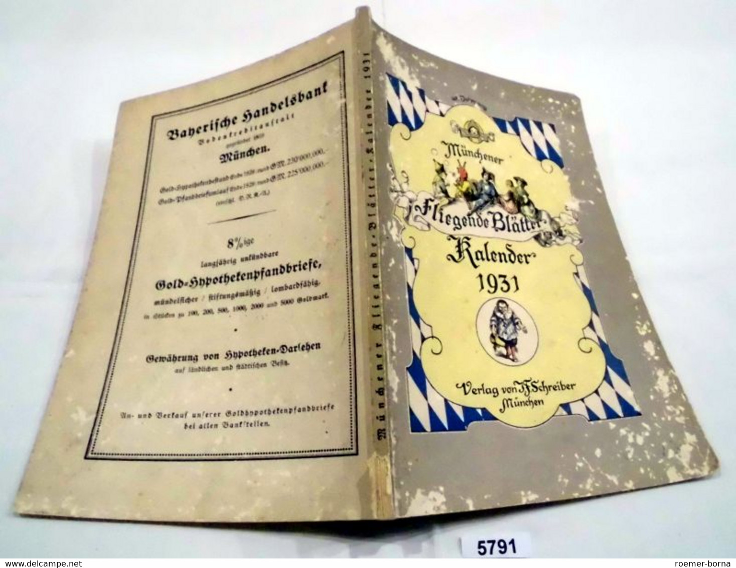 Münchener Fliegende Blätter-Kalender Für 1931 (48. Jahrgang) - Calendriers