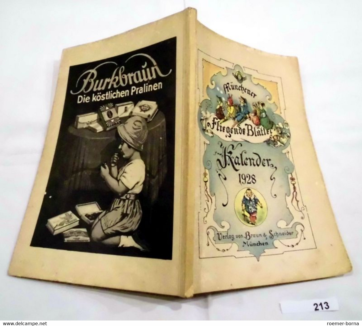 Münchener Fliegende Blätter-Kalender Für 1928 (45. Jahrgang) - Calendarios