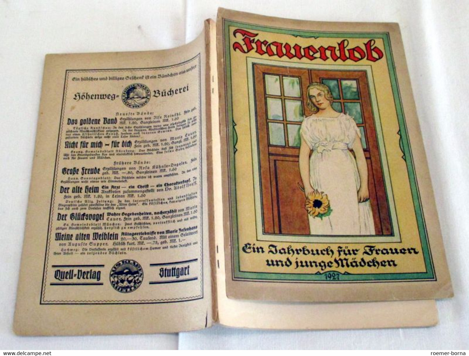 Frauenlob - Ein Jahrbuch Für Frauen Und Junge Mädchen 1927 (Vierundzwanzigster Jahrgang) - Calendars