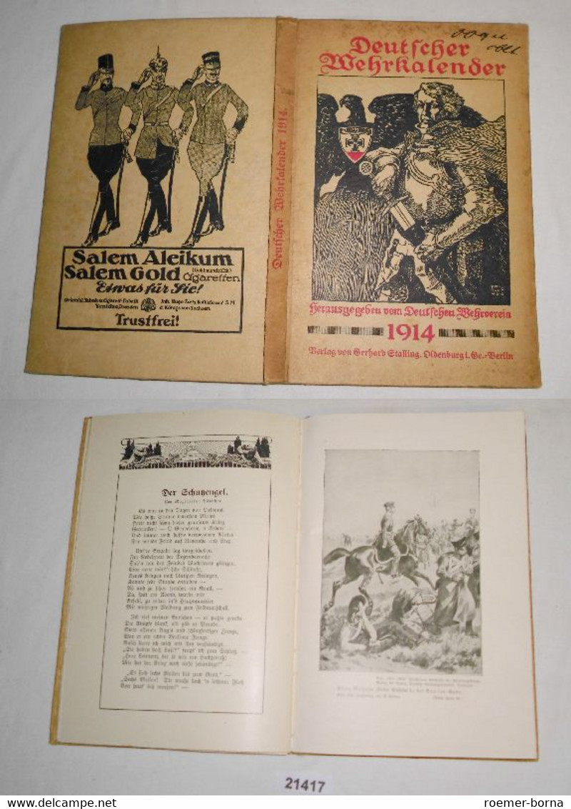 Deutscher Wehrkalender 1914 - Kalender Des Deutschen Wehrvereins E.V. - Kalenders