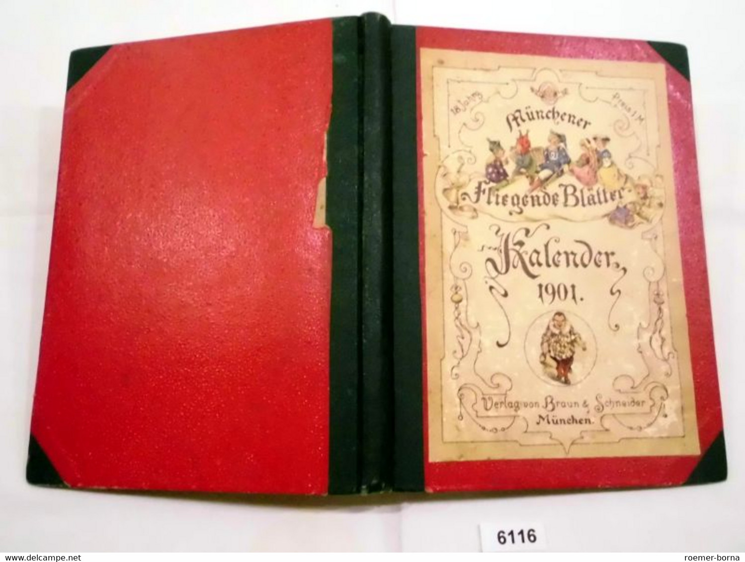 Münchener Fliegende Blätter-Kalender Für 1901 (XVIII. Jahrgang) - Kalenders