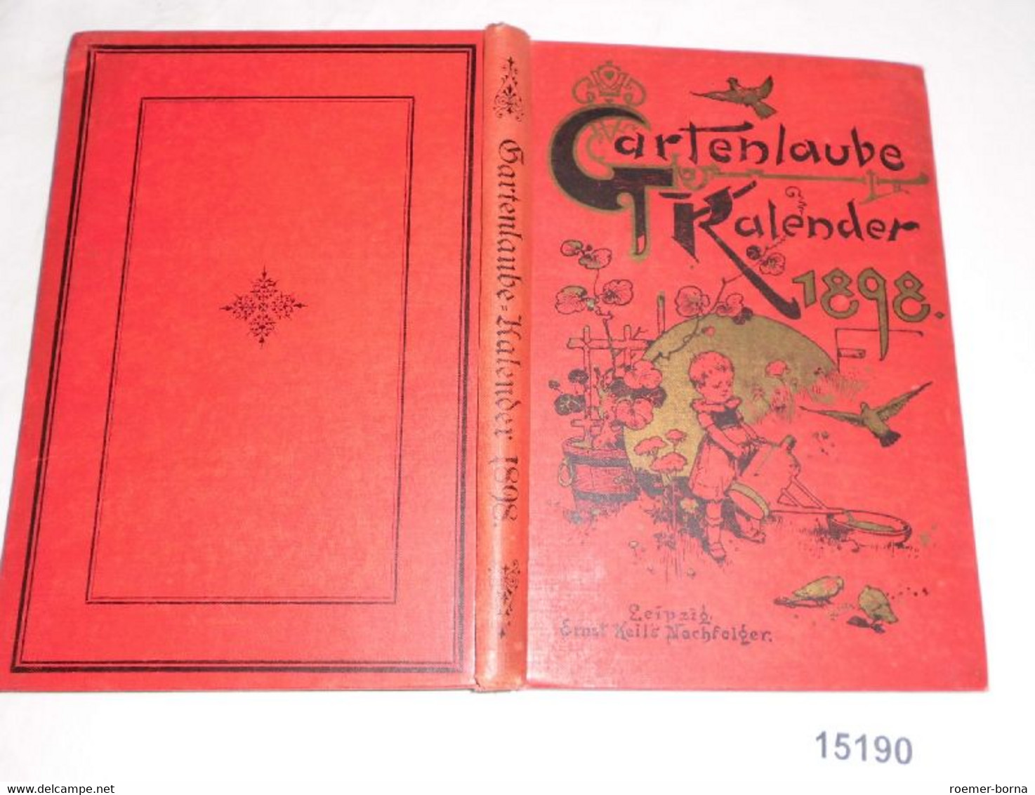 Gartenlaube Kalender Für Das Jahr 1898 - Calendriers