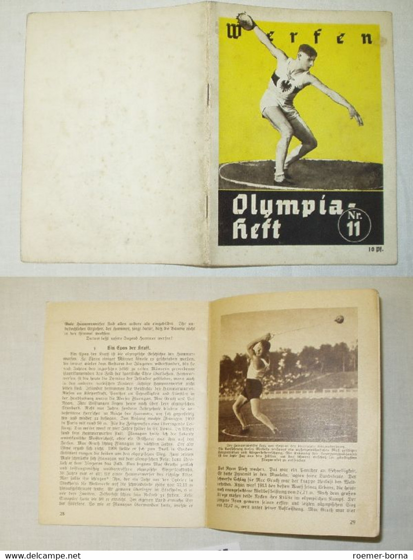 Werfen Olympia Heft Nr. 11 - Sport