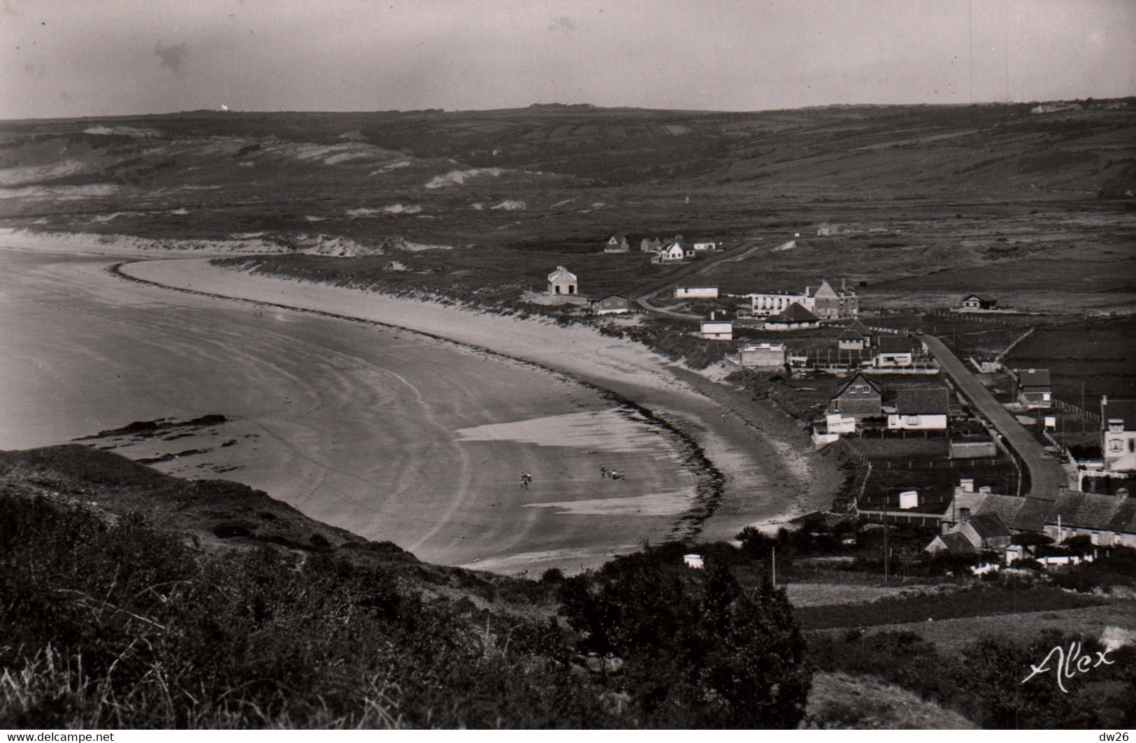 Siouville-Plage (Manche) Panorama - Carte Alex Non Circulée - Altri & Non Classificati