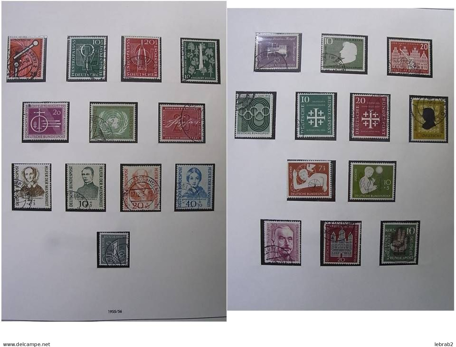 Briefmarkennachlass Bund + A.Welt in 17 Alben > 20kg