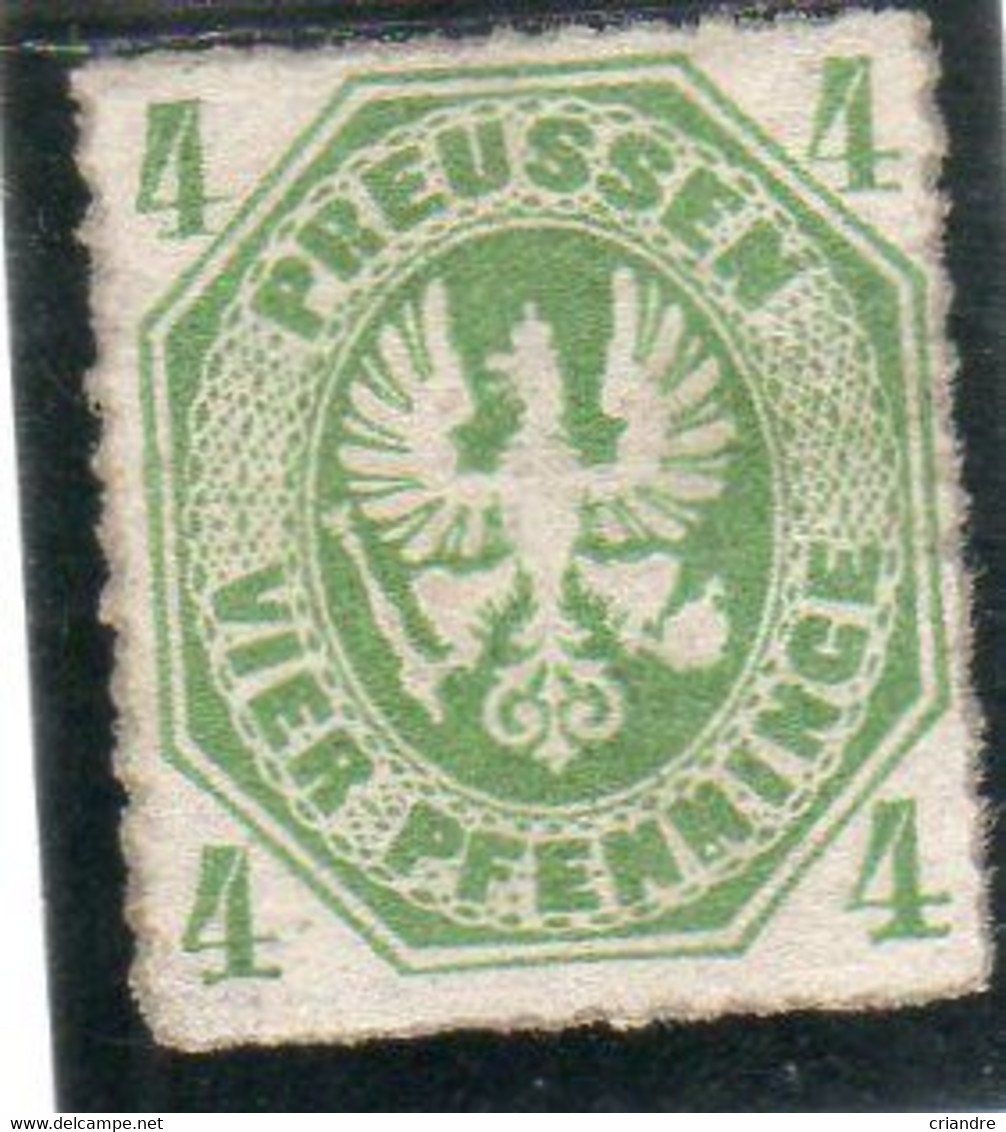 Allemagne :Prusse. Année 1861-65 N°15 * - Postfris