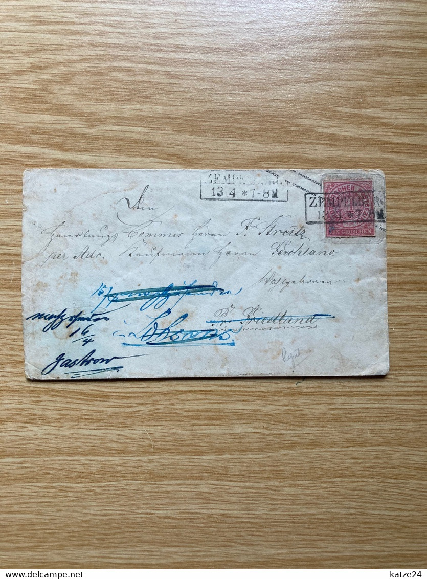 Preussen Stempel "Zempelburg" - Postal  Stationery