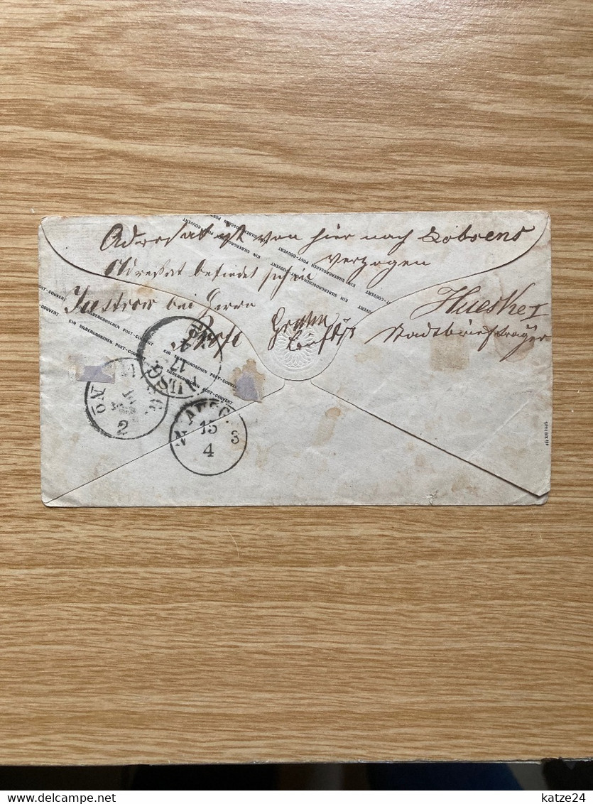 Preussen Stempel "Zempelburg" - Entiers Postaux