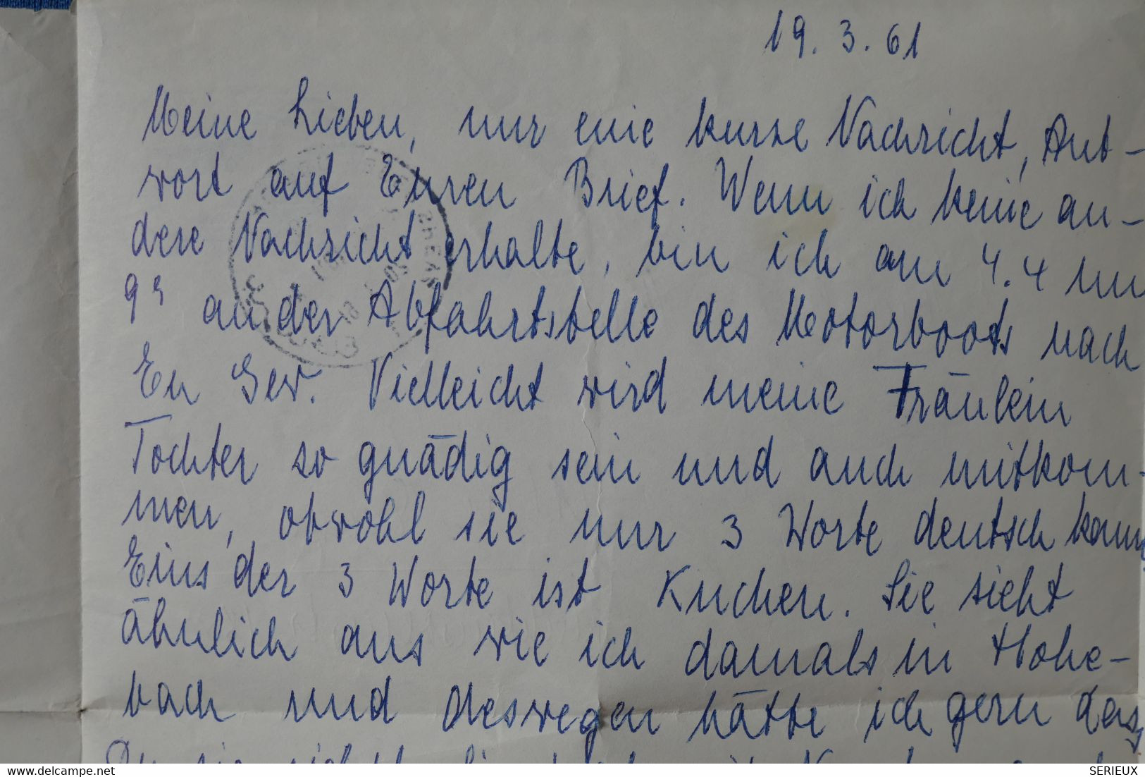 Y17 ISRAEL  BELLE  LETTRE AEROGRAMME    1961     POSTE AERIENNE  POUR LIECHTENSTEIN EUROPE   + AFFRANCH.PLAISANT - Aéreo