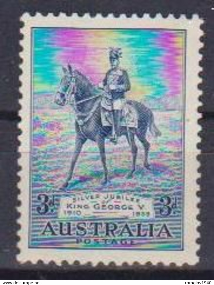 AUSTRALIA 1935 GIUBILEO DI RE GIORGIO V UNIF. 140 MLH VF - Nuevos