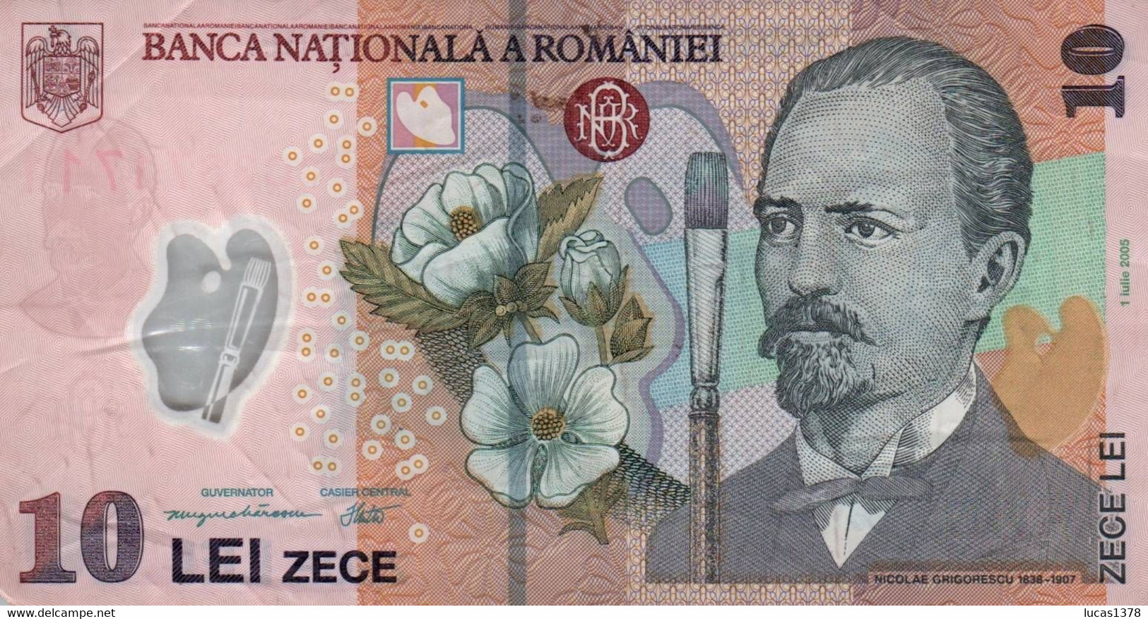 Billet, Roumanie, 10 Lei, 2005, 2005-07-01, KM:119a, TTB - Romania