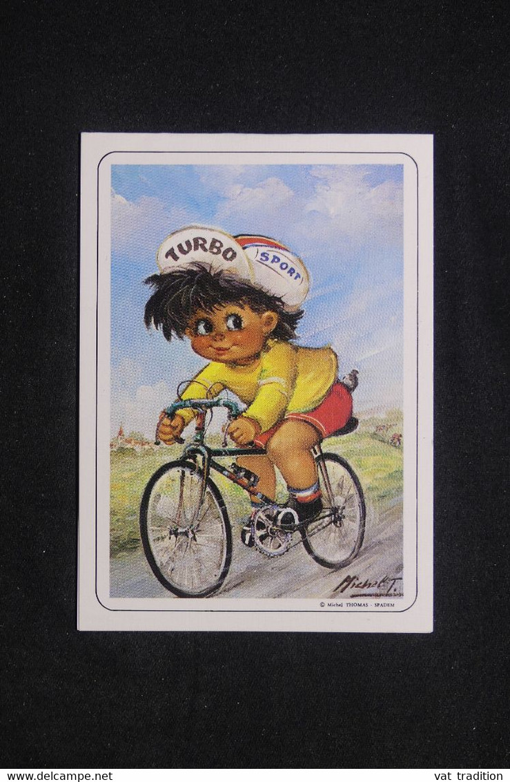 FRANCE - Calendrier En 1986 Illustration Cycliste - L 103621 - Small : 1981-90