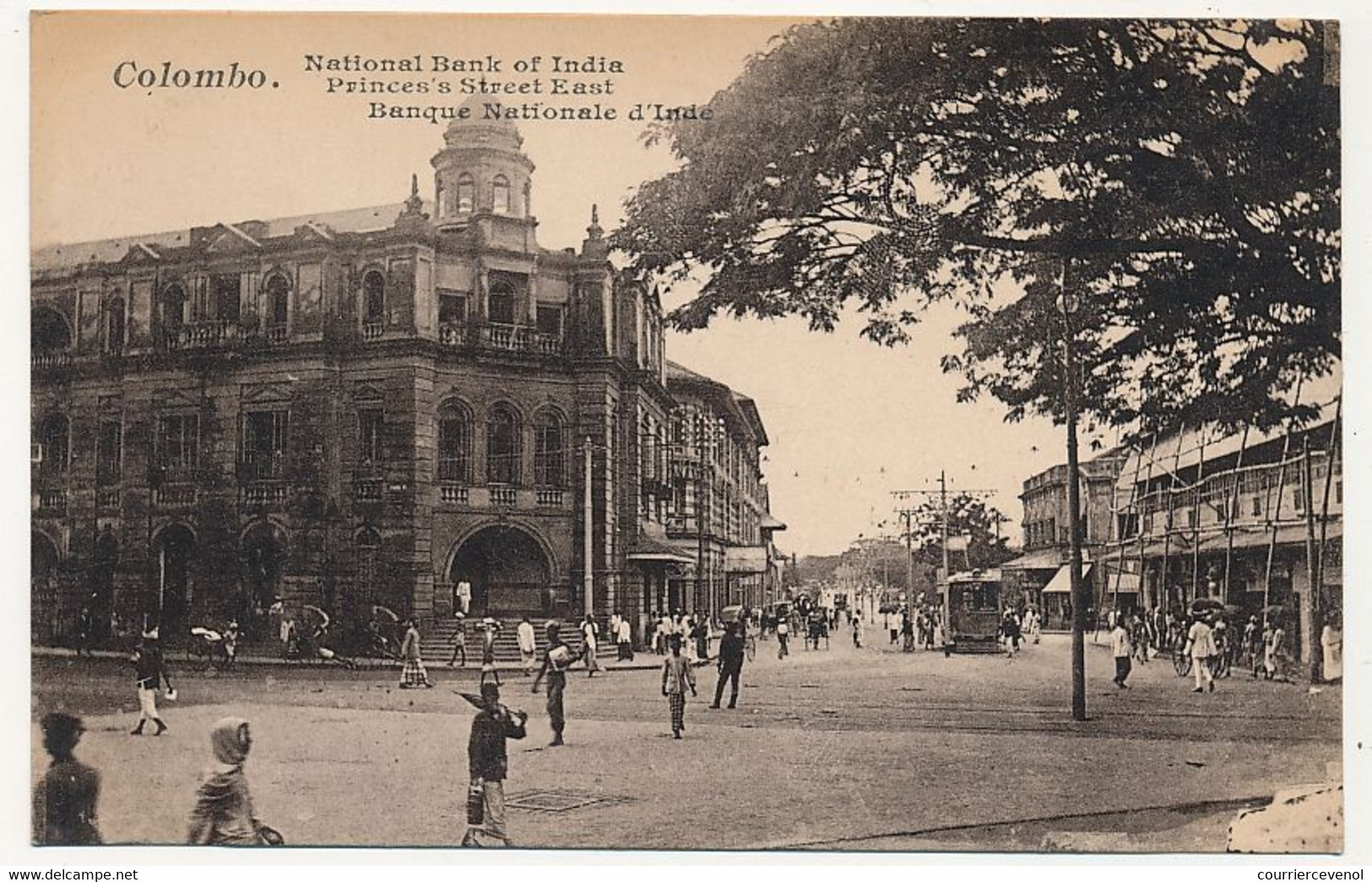 CPA - CEYLAN - COLOMBO - Banque Nationale D'Inde - Sri Lanka (Ceylon)