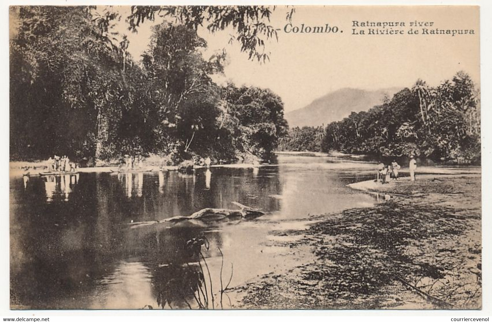 CPA - CEYLAN - COLOMBO - La Rivière De Rainapura - Sri Lanka (Ceylon)