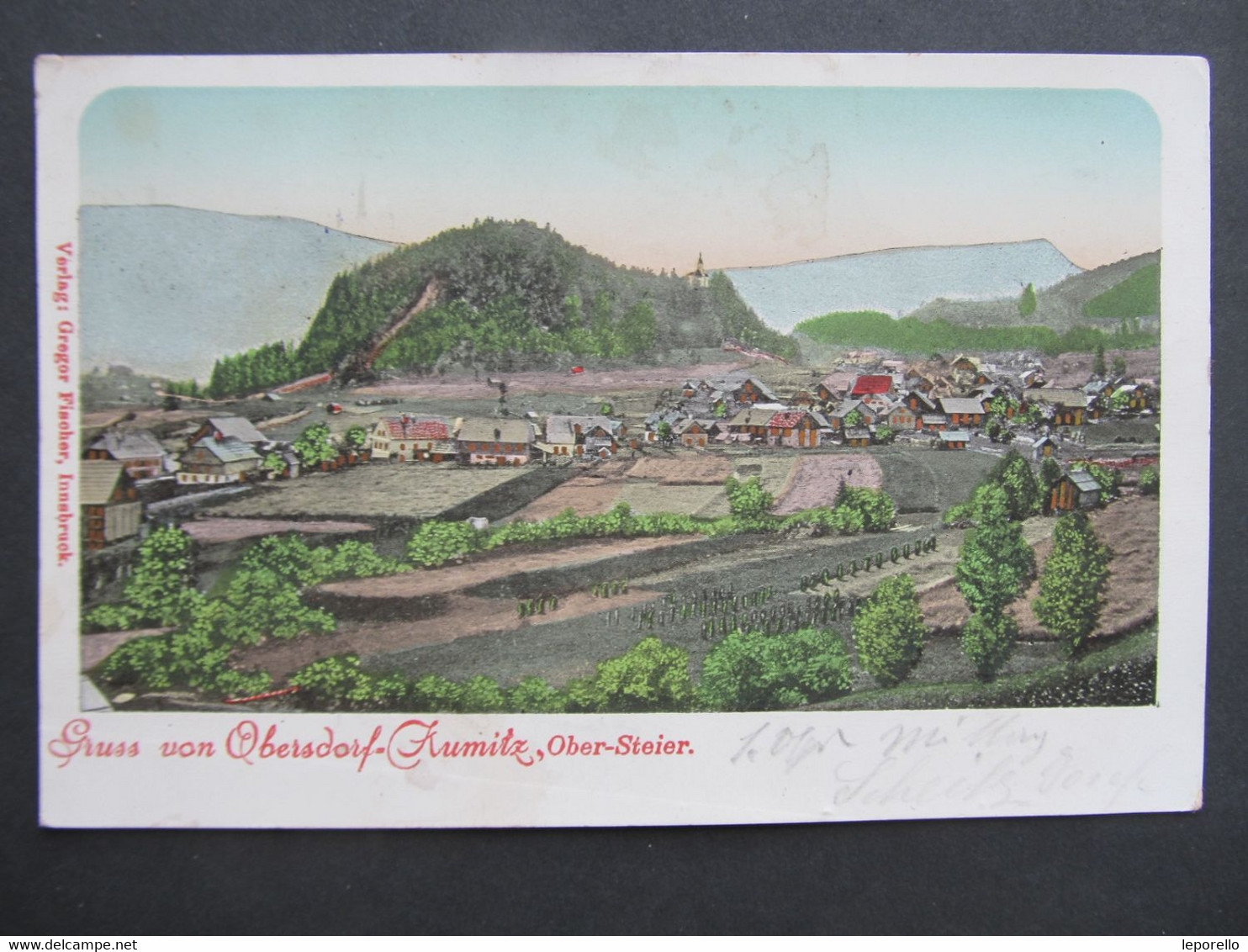 AK Bad Mitterndorf Obersdorf Kumitz Postablage 1900  // D*50295 - Bad Mitterndorf