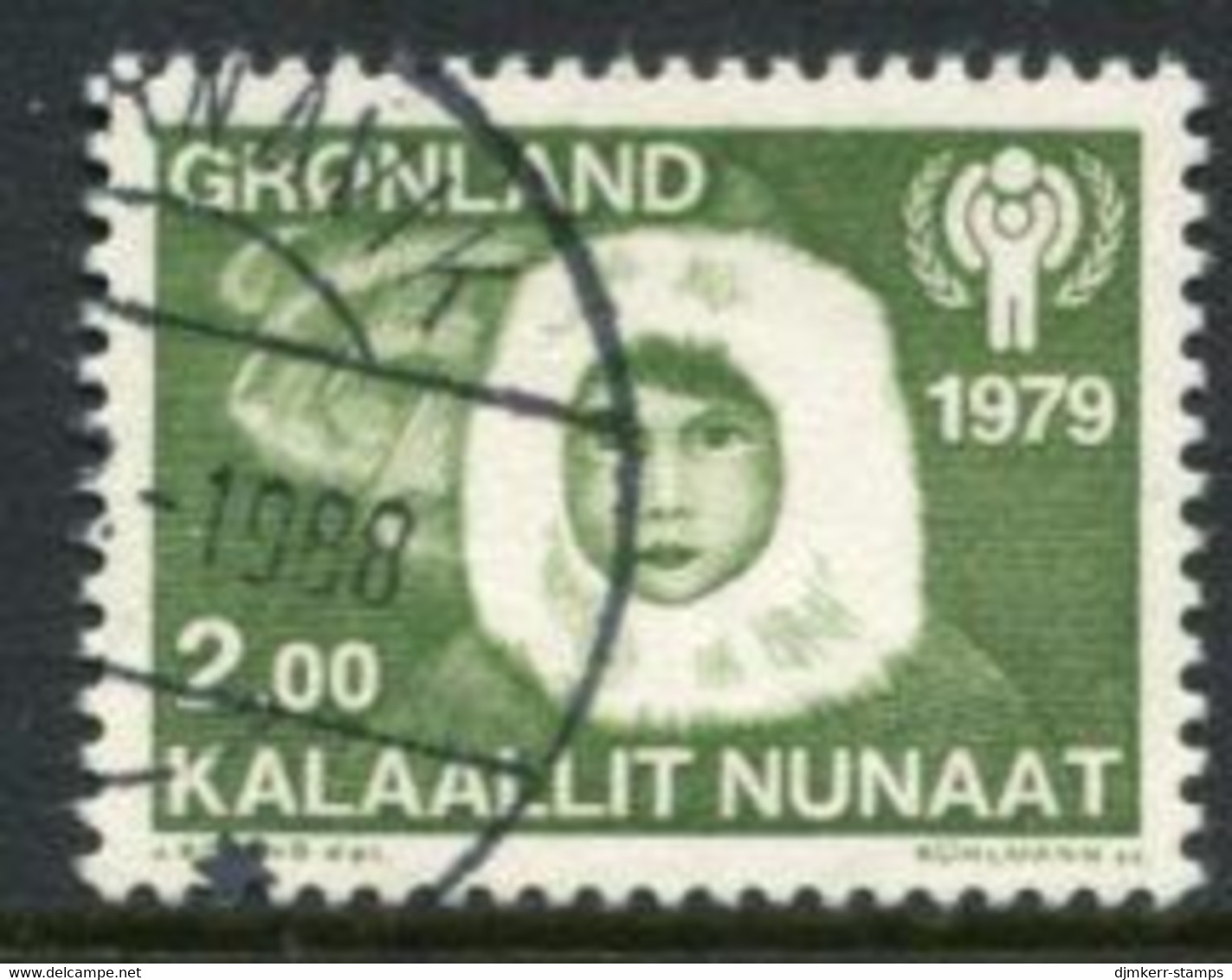 GREENLAND 1979 Year Of The Child Used.  Michel 118 - Usados