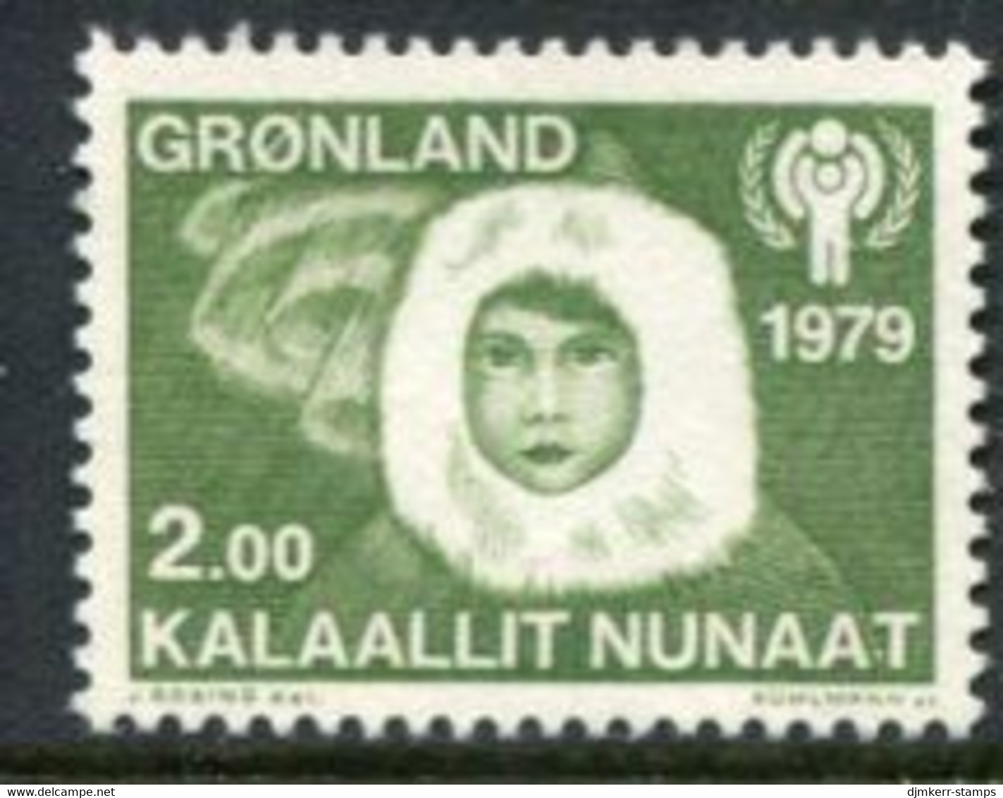 GREENLAND 1979 Year Of The Child MNH / **.  Michel 118 - Ungebraucht