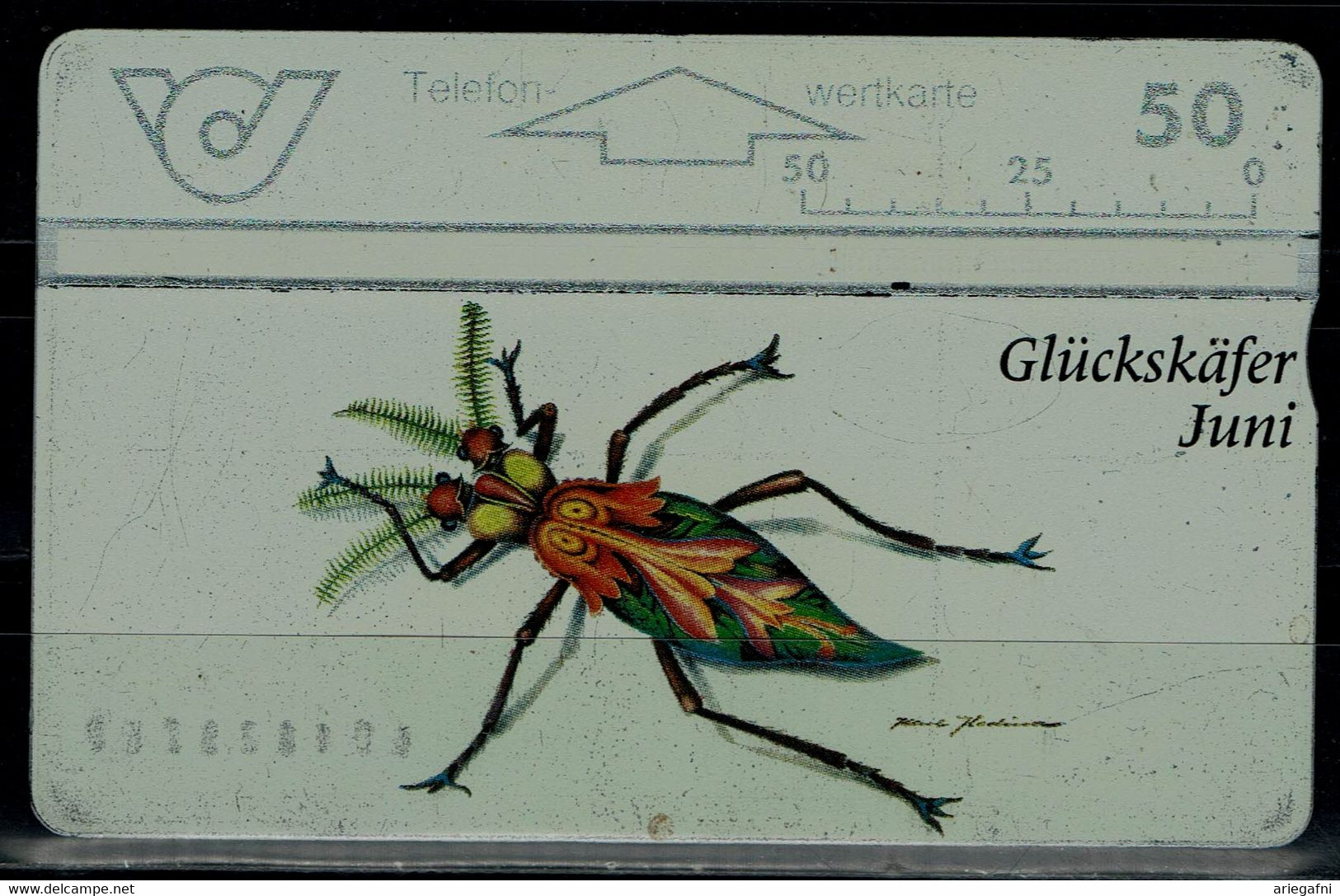 AUSTRIA  1995 PHONECARDS INSECTS  USED VF!! - Andere & Zonder Classificatie
