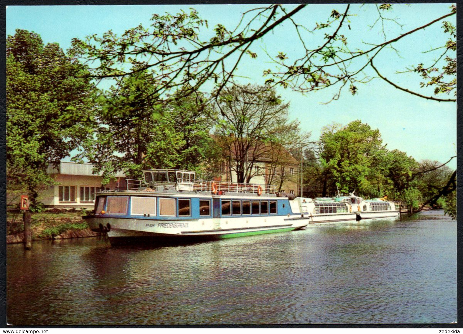 F2409 - TOP Eisenhüttenstadt Fahrgastschiff - Bild Und Heimat Reichenbach - Eisenhüttenstadt