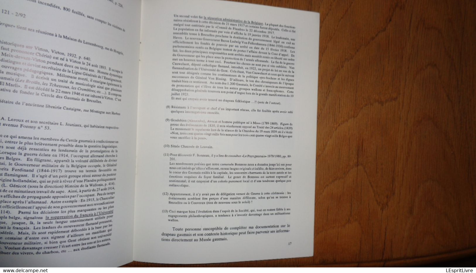 CHRONIQUE DU MUSEE GAUMAIS N° 168 Régionalisme Gaume Semois Tour du Recollet Virton Le Cercle Gaumais à Bruxelles
