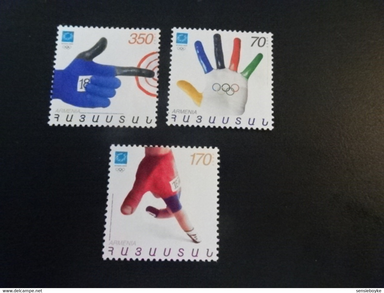 K49006  - Set Mint Hinged  Armenia 2004 - Olympics Athens - Zomer 2004: Athene