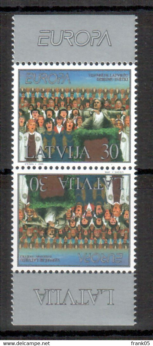 Lettland / Latvia / Lettonie 1998 Kehrdruck EUROPA ** - 1998