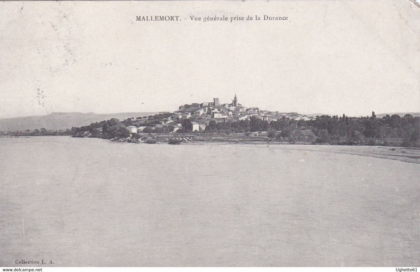Mallemort - Vue Générale Prise De La Durance Viaggiata - Mallemort