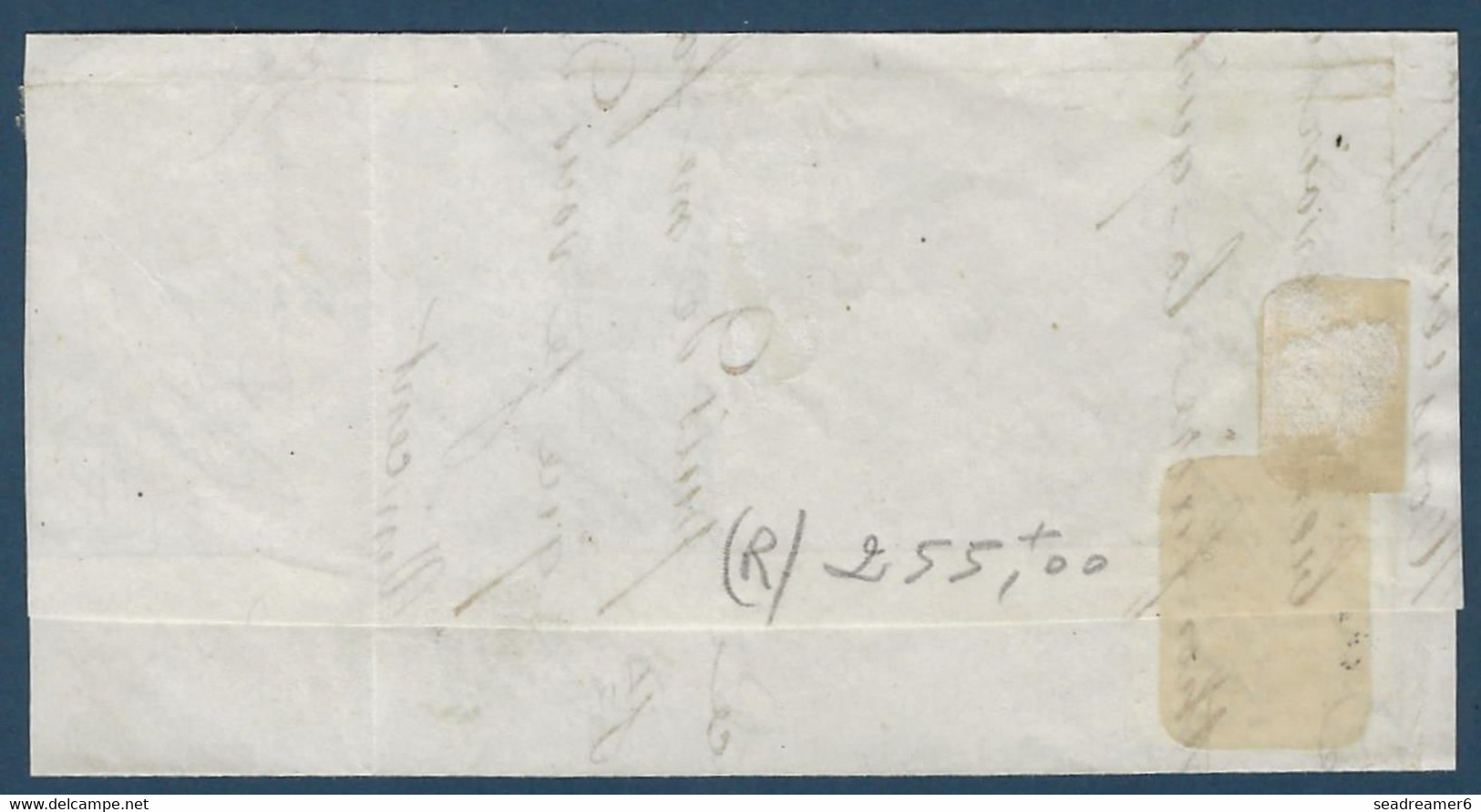 France Fragment Lettre Napoléon N°9 2e (choix) Obl Pc 2987 + Cursive De St Août (indice 17) Pour Ardentes St Vincent - 1852 Louis-Napoléon